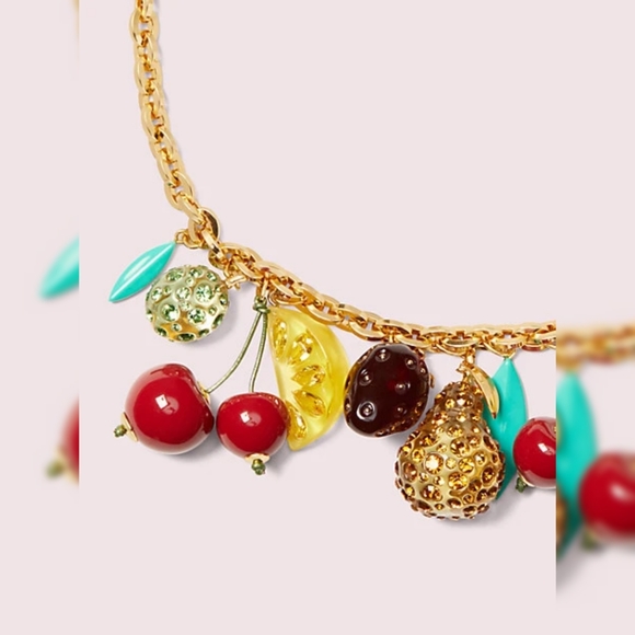 Kate spade BNWT tutti fruity charm necklace - Picture 3 of 8